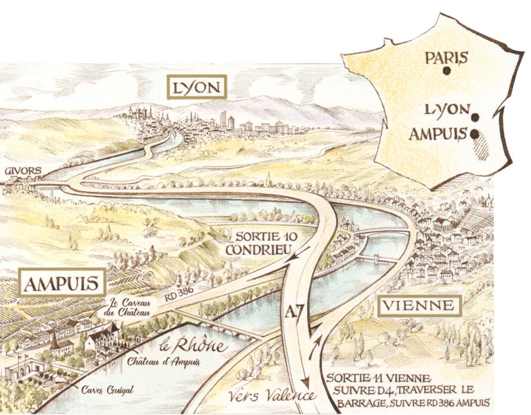 Plan Accès Caveau du Château